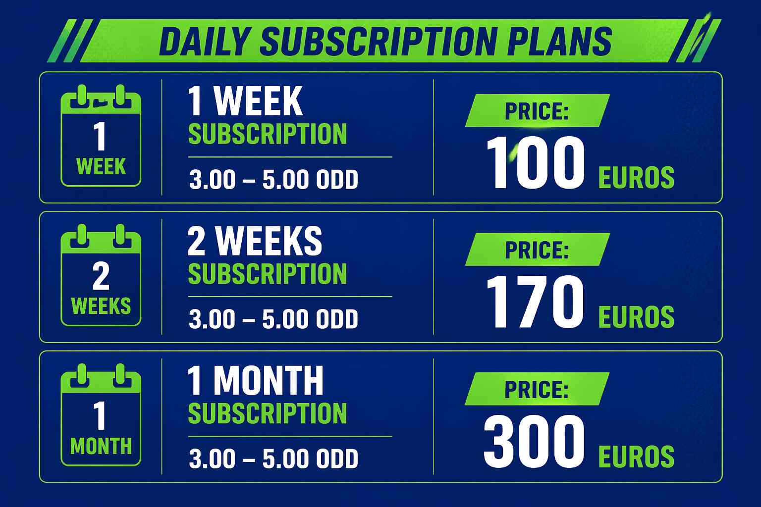 Daily Fixed Matches